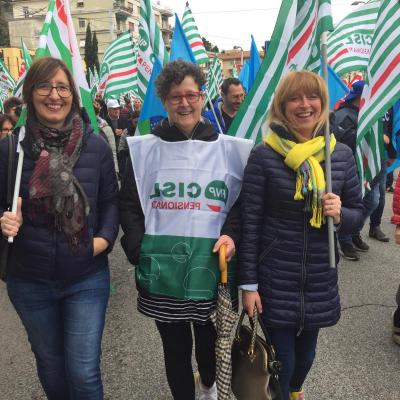 Salute: diritti, lavoro, sviluppo.  In 3000 da tutte le Marche per la  Manifestazione regionale Cgil Cisl Uil  ad Ancona