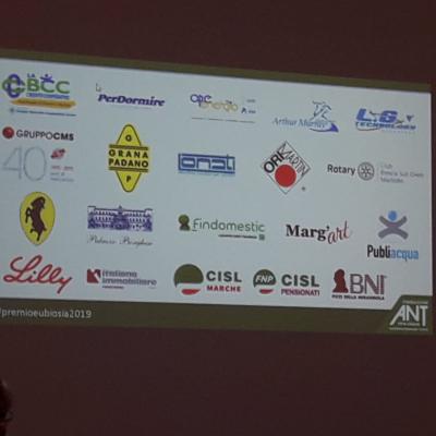 Cisl e Fnp Marche partecipano al Premio Eubiosia 2019 a sostegno della ANT