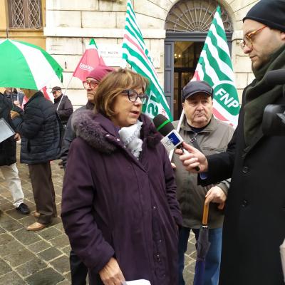 Mobilitazione Pensionati, i presidi nelle Marche