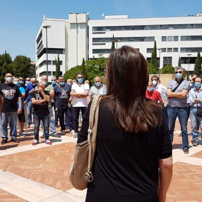 Margherita  Conad stacca la spina al polo logistico di Osimo, manifestazione in Regione