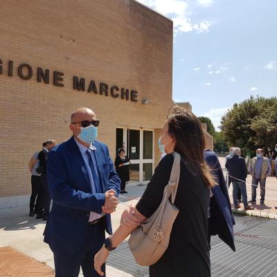 Margherita  Conad stacca la spina al polo logistico di Osimo, manifestazione in Regione