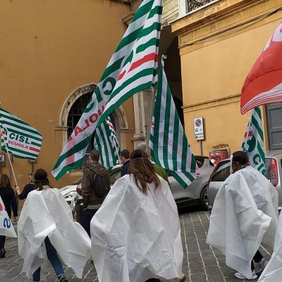 FLASH MOB PRECARI DELLA SCUOLA  14 OTTOBRE AD ANCONA