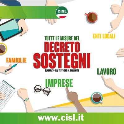 Decreto Sostegni: tutte le misure per le famiglie, il lavoro, le imprese e gli enti locali