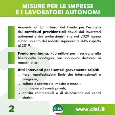 Decreto Sostegni: tutte le misure per le famiglie, il lavoro, le imprese e gli enti locali