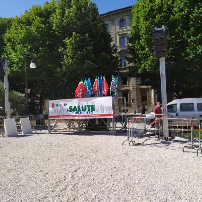 Cgil Cisl Uil Marche : "La sanità che vogliamo e che cosa chiediamo alla Regione" Manifestazione regionale ad Ancona