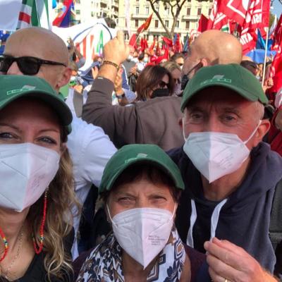 #MaiPiùFascismi: Cgil Cisl e Uil in piazza a Roma per il lavoro, la partecipazione e la democrazia