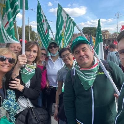 #MaiPiùFascismi: Cgil Cisl e Uil in piazza a Roma per il lavoro, la partecipazione e la democrazia