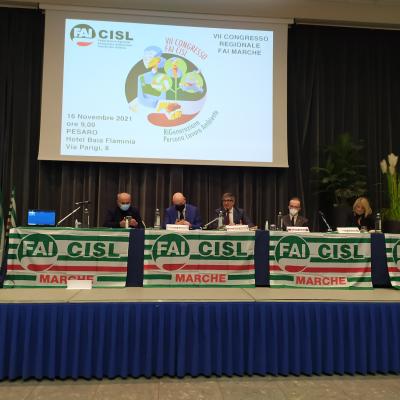 "RiGenerazione: persona, lavoro, ambiente” Danilo Santini confermato alla guida della  Fai Cisl Marche