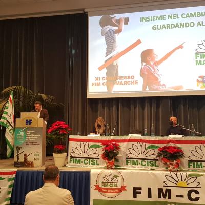 Mauro Masci è il nuovo Segretario Generale della Fim Cisl Marche