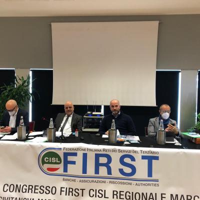 Giovanni Gianuario riconfermato dal congresso  al vertice della FIRST CISL MARCHE