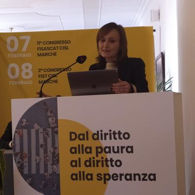 SELENA SOLEGGIATI RICONFERMATA SEGRETARIA GENERALE DELLA  FIST CISL MARCHE