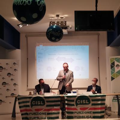 Maurizio Petriccioli, Segretario Generale Cisl Fp nazionale, incontra le RSU per il rilancio della sanità marchigiana