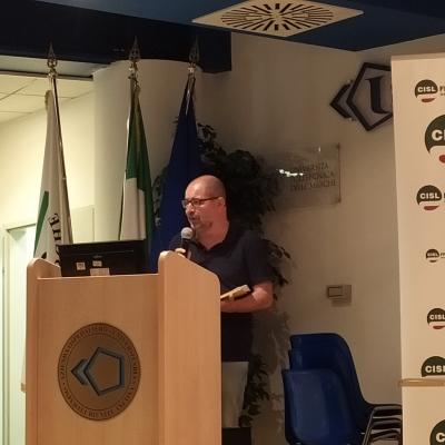 Maurizio Petriccioli, Segretario Generale Cisl Fp nazionale, incontra le RSU per il rilancio della sanità marchigiana