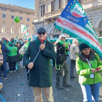 La Cisl delle Marche a Roma per la manifestazione nazionale “Partecipare per crescere: migliorare la Manovra, costruire un nuovo Patto sociale”