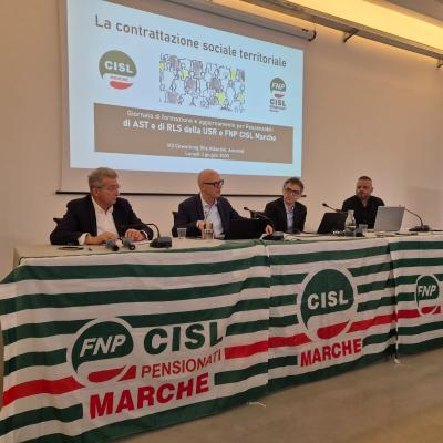 La contrattazione sociale territoriale nelle Marche: giornata formativa per i responsabili territoriali della CISL e della FNP CISL Marche
