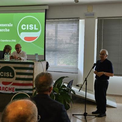 Consiglio generale CISL Marche  a  Capordarco di Fermo:vicini e solidali alla Comunità