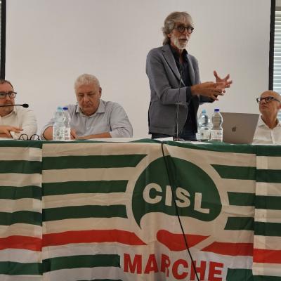 Consiglio generale CISL Marche  a  Capordarco di Fermo:vicini e solidali alla Comunità