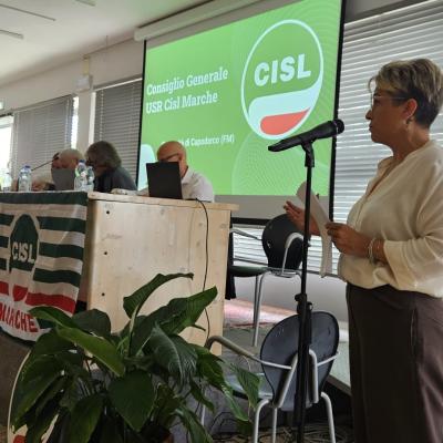 Consiglio generale CISL Marche  a  Capordarco di Fermo:vicini e solidali alla Comunità