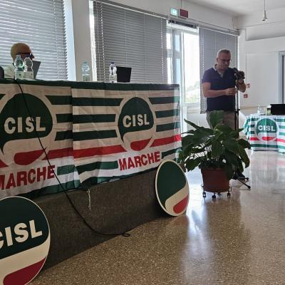 Consiglio generale CISL Marche  a  Capordarco di Fermo:vicini e solidali alla Comunità