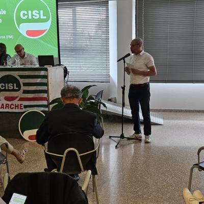 Consiglio generale CISL Marche  a  Capordarco di Fermo:vicini e solidali alla Comunità