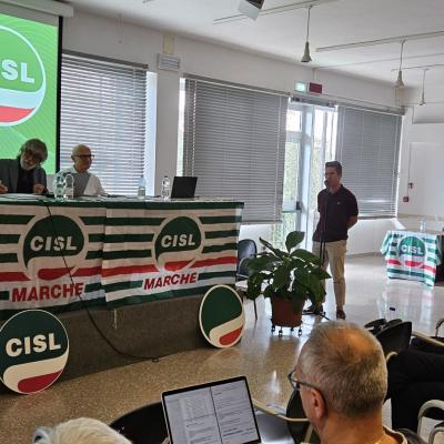 Consiglio generale CISL Marche  a  Capordarco di Fermo:vicini e solidali alla Comunità