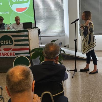 Consiglio generale CISL Marche  a  Capordarco di Fermo:vicini e solidali alla Comunità