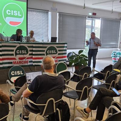 Consiglio generale CISL Marche  a  Capordarco di Fermo:vicini e solidali alla Comunità