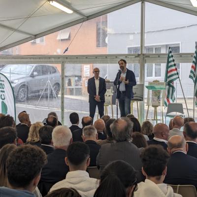 Inaugurata la nuova sede regionale della CISL Sbarra: “Struttura di prossimità al servizio del prossimo e del bene comune”