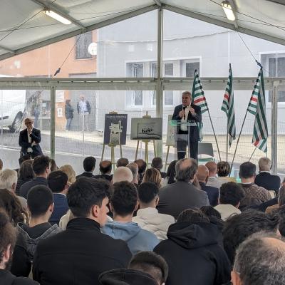 Inaugurata la nuova sede regionale della CISL Sbarra: “Struttura di prossimità al servizio del prossimo e del bene comune”