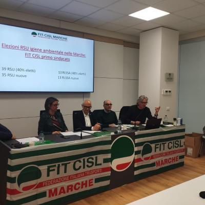 "Costruiamo il futuro insieme" incontro RSU RLSSA  FIT CISL Marche ad Ancona