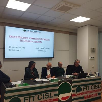 "Costruiamo il futuro insieme" incontro RSU RLSSA  FIT CISL Marche ad Ancona