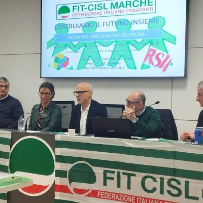 "Costruiamo il futuro insieme" incontro RSU RLSSA  FIT CISL Marche ad Ancona