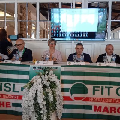 XIII Congresso Regionale FIT CISL Marche: Daniela Rossi riconfermata Segretaria Generale