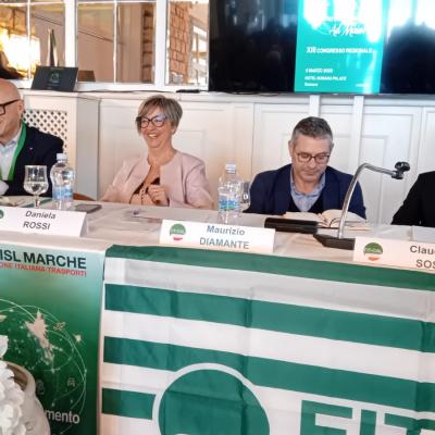 XIII Congresso Regionale FIT CISL Marche: Daniela Rossi riconfermata Segretaria Generale