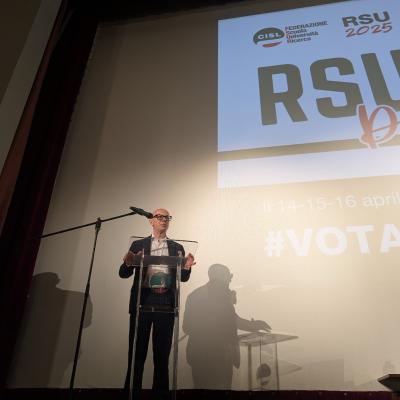 1 aprile 2025 “RSU Day” CISL SCUOLA e CISL FP Marche al Cinema Teatro Italia di Ancona