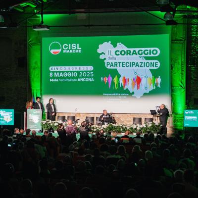 Marco Ferracuti confermato alla guida della CISL Marche