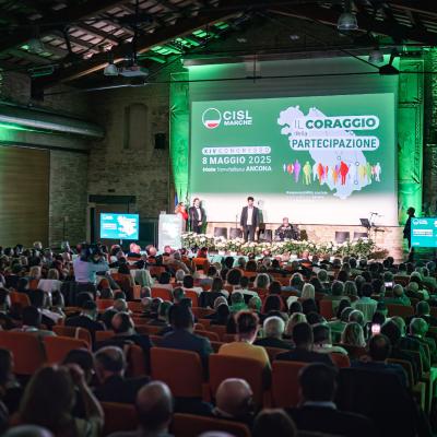 Marco Ferracuti confermato alla guida della CISL Marche