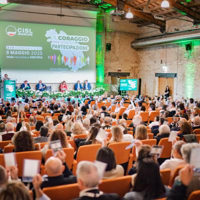 Marco Ferracuti confermato alla guida della CISL Marche