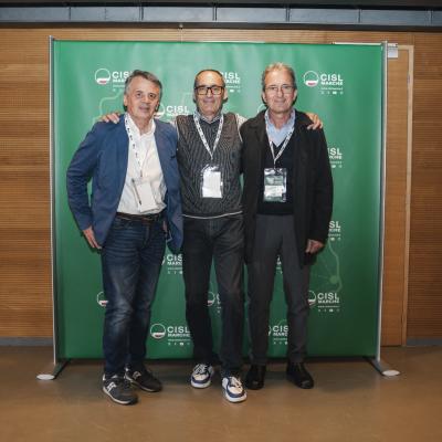 Marco Ferracuti confermato alla guida della CISL Marche