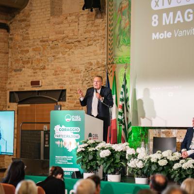 Marco Ferracuti confermato alla guida della CISL Marche