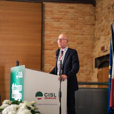 Marco Ferracuti confermato alla guida della CISL Marche