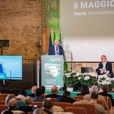 Marco Ferracuti confermato alla guida della CISL Marche