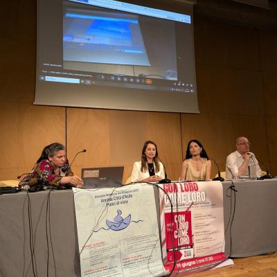 ANOLF Marche presenta il libro "Con loro come loro" vincitore del Premio Nadia Toffa 2024