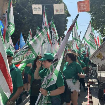 Sciopero  Metalmeccanici Marche  in 800 alla manifestazione regionale ad Ancona