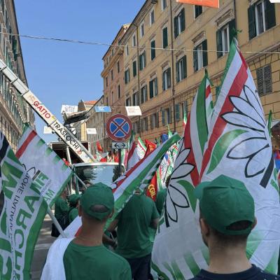 Sciopero  Metalmeccanici Marche  in 800 alla manifestazione regionale ad Ancona