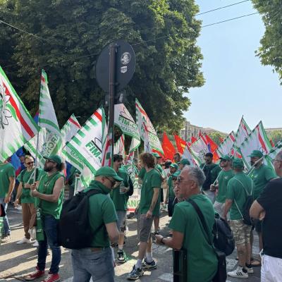 Sciopero  Metalmeccanici Marche  in 800 alla manifestazione regionale ad Ancona