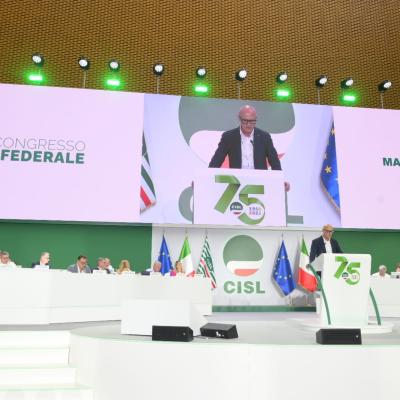 La CISL Marche al XX Congresso nazionale a Roma