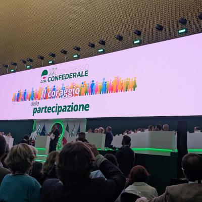La CISL Marche al XX Congresso nazionale a Roma
