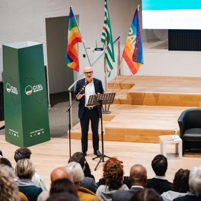 Maratona per Pace la Cisl Marche riempie l’Ateneo di Ancona  per Gaza e contro ogni guerra