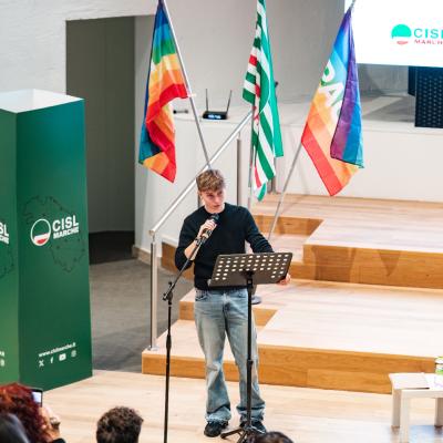 Maratona per Pace la Cisl Marche riempie l’Ateneo di Ancona  per Gaza e contro ogni guerra